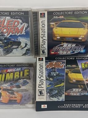 PS1 Sony Collectors' Edition Game Set